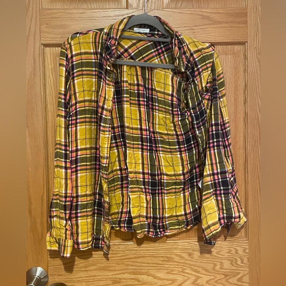 Yellow flannel (Maurice’s)